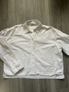 Zara Women’s 100% Cotton Button-Down Shirt